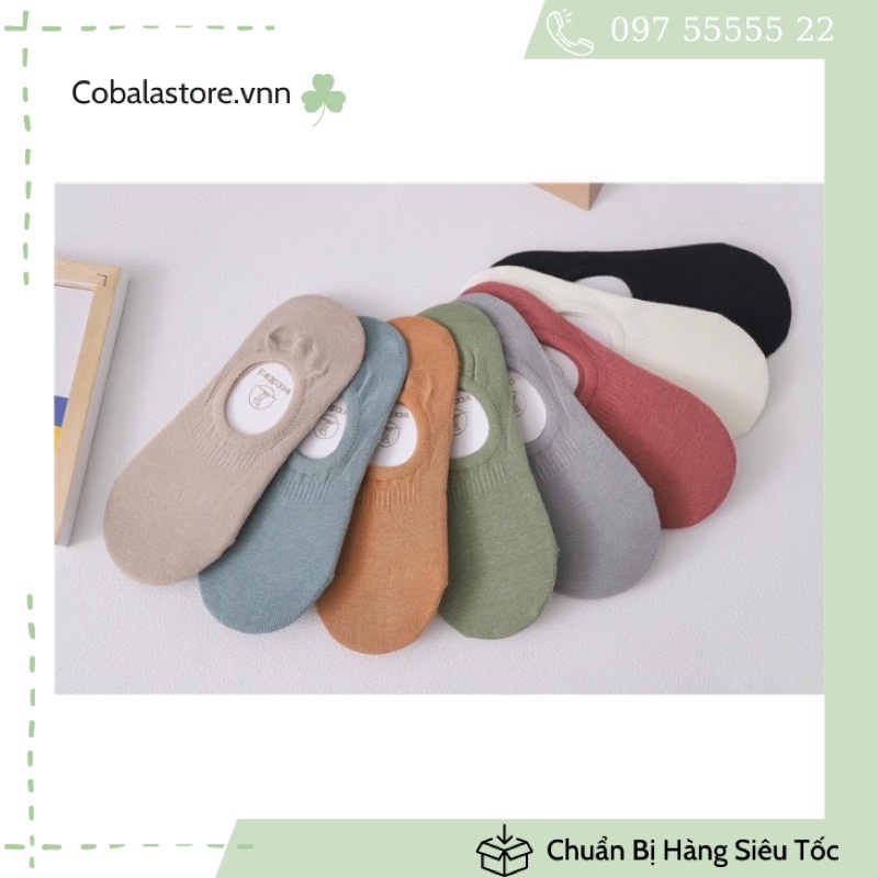 Tất Vớ Lười woobird Nữ Nhiều Màu Chất Liệu Thông Thoáng Không , Mềm Mịn, Không Bai, Không Xù