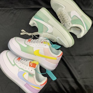Giầy Airforce xanh trắng cao cấp fullbox
