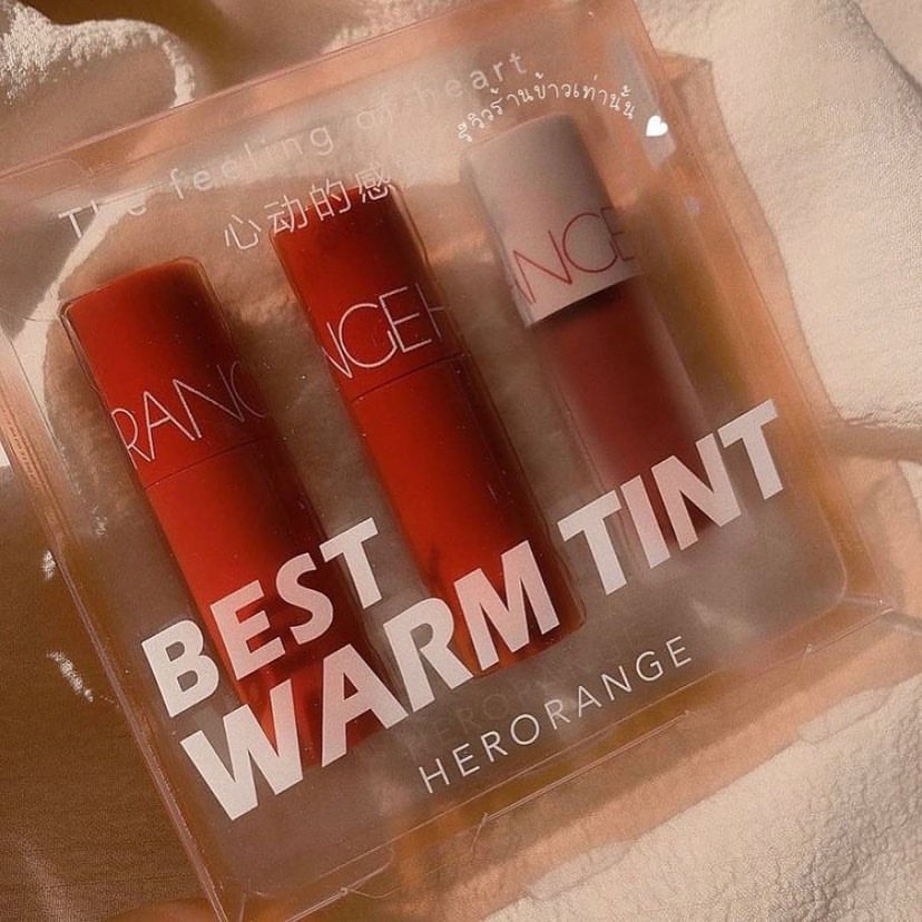 [Hàng mới về] Son môi HERORANGE màu trắng lì thiết kế nhỏ gọn | BigBuy360 - bigbuy360.vn