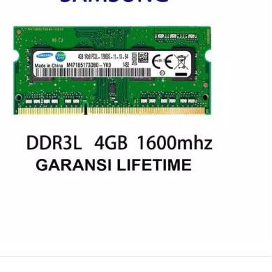 Ram Samsung Sodim Ddr3L 4gb 1600 1333 Ddr3 4gb 1600 1333 Ddr3 12800 10600 Ddr3L 12800 1060