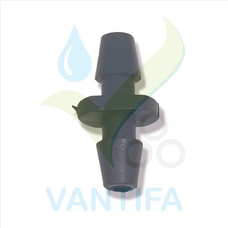 Khởi thủy 2 đầu gài ống 6X8 LOẠI DÀI (chân nối ống LDPE 6x8mm với ống LDPE 16,20,25 mm Vantifa)