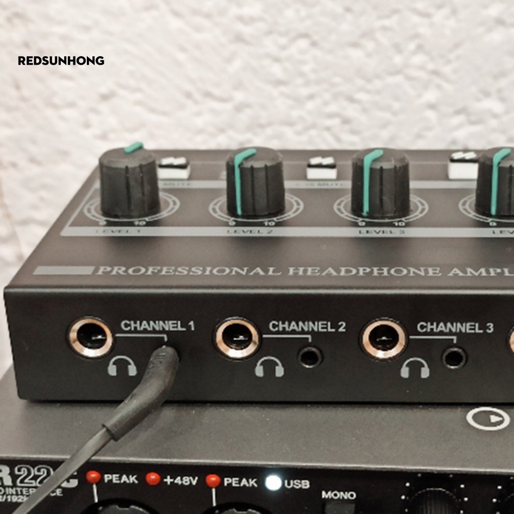 Bộ Khuếch Đại Âm Thanh 8 Kênh Có Nút Điều Khiển Cho Studio