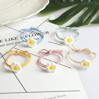 Chun Buộc Tóc Trứng Ốp La Độc Đáo