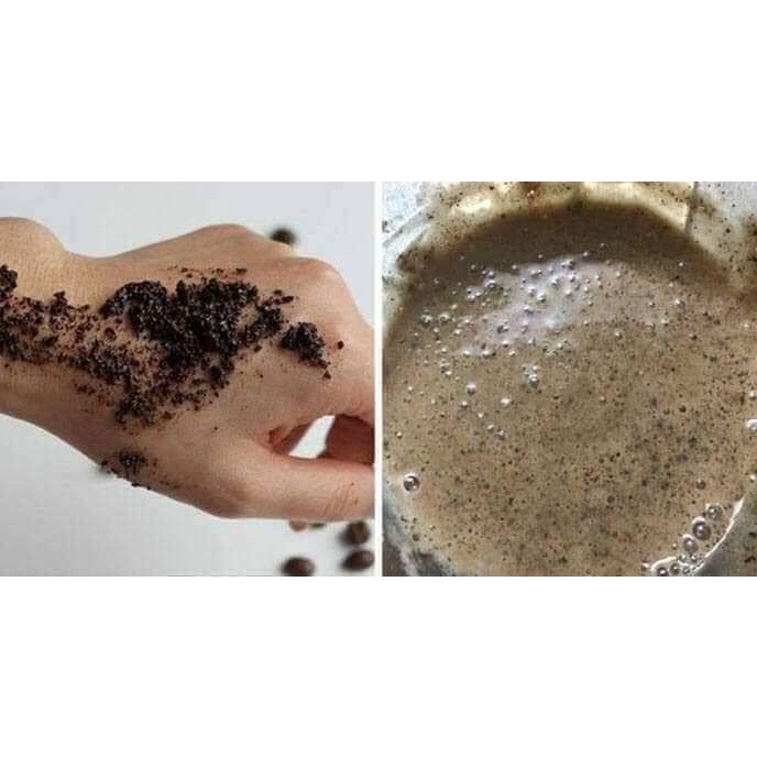 Nạ ủ trắng cám gạo cafe