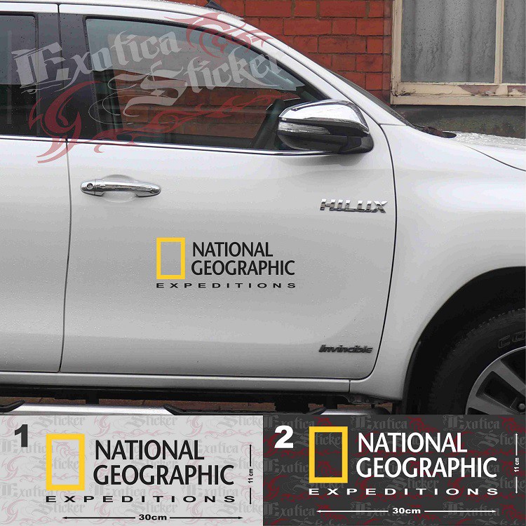 Cutting Sticker National Geographic Expeditions