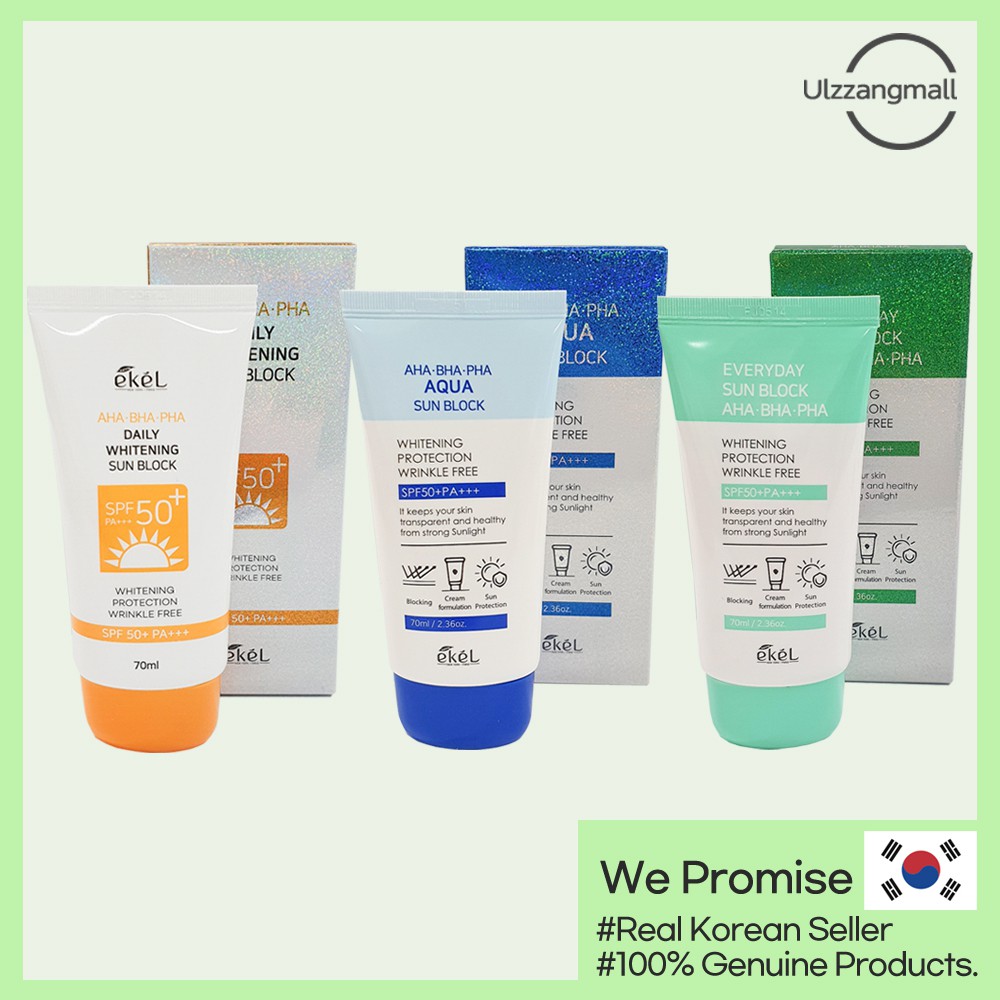 [Ekel] Kem Chống Nắng Làm Trắng Da Hàng Ngày 70ml Chỉ Số Chống Nắng Spf50 + Pa + + + | BigBuy360 - bigbuy360.vn
