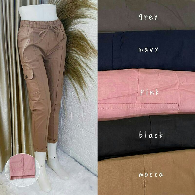 Quần Dài Vải Cotton Dáng Rộng Thiết Kế Trẻ Trung Năng Động | BigBuy360 - bigbuy360.vn