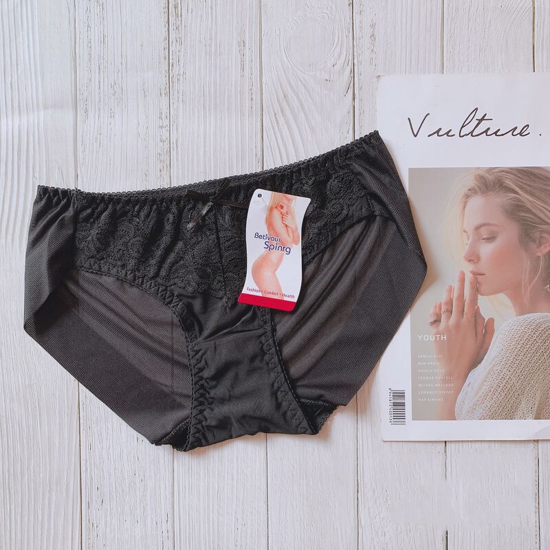 Combo 10 Quần Lót Nữ Beautyful Sping Phối Ren 5402 Form To XXL