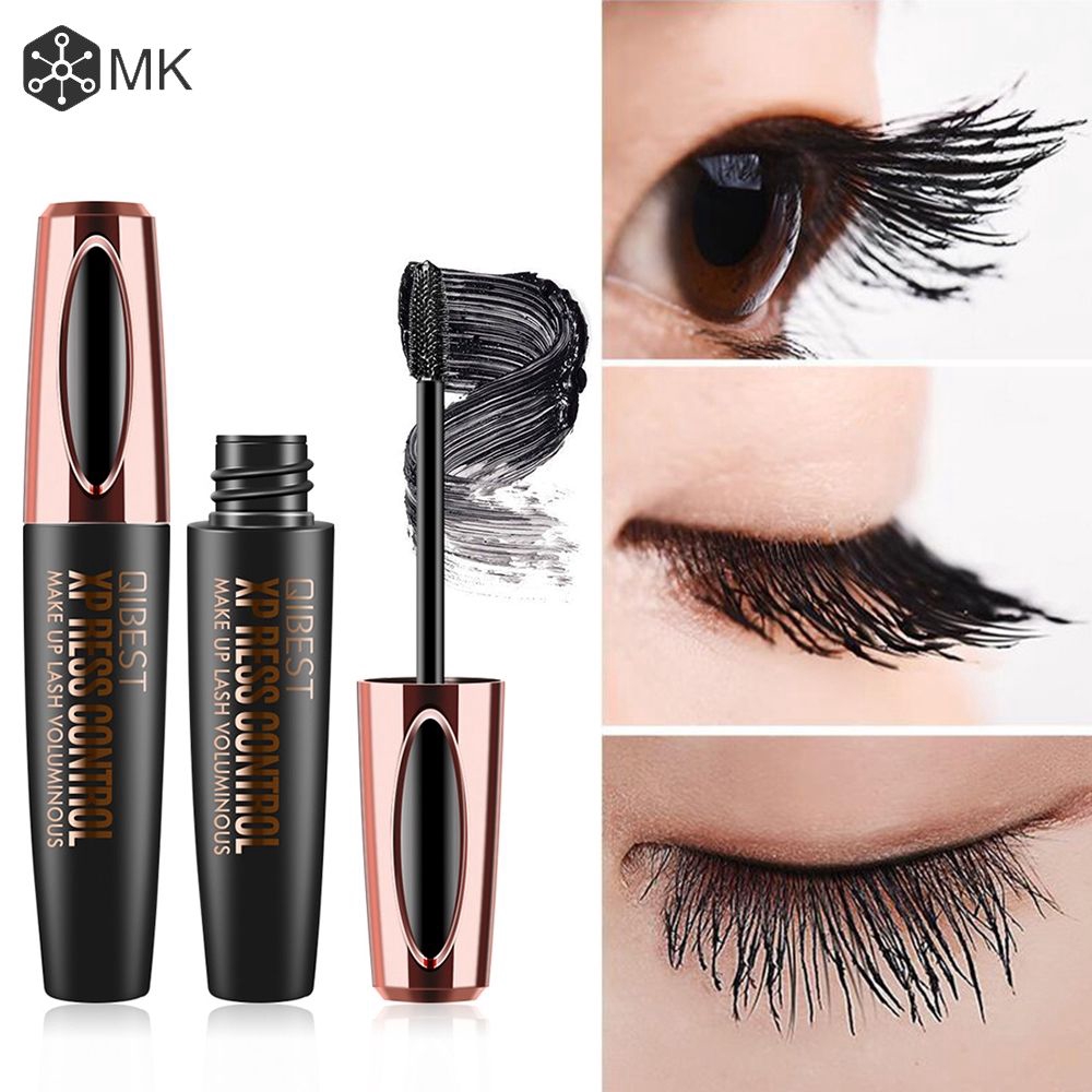 Mascara sợi tơ 4D QIBEST chống thấm lâu trôi tạo hàng mi đẹp