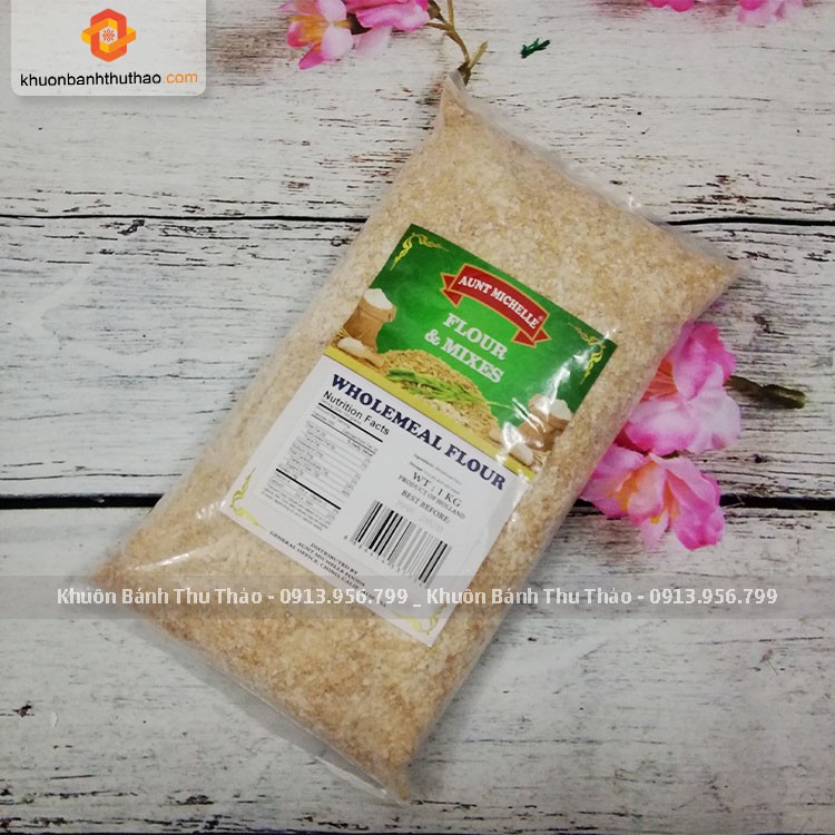 Bột mì nguyên cám (Whole Meal Flour) 1kg