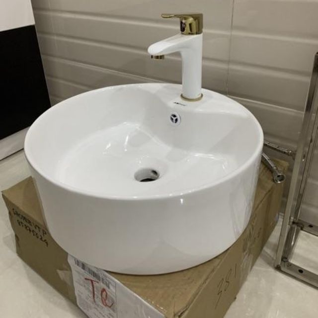 Chậu Rửa Mặt Dương Vành Để Bàn