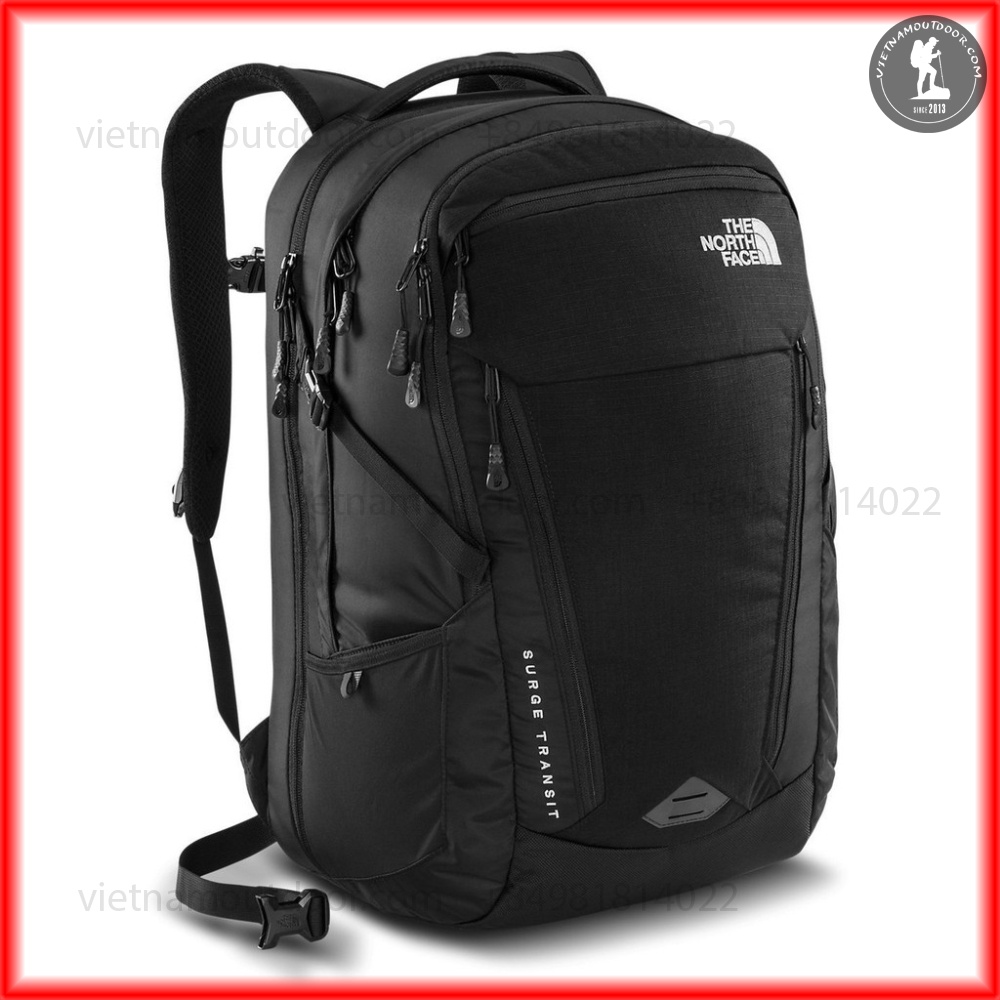 Balo laptop The North Face SURGE TRANSIT ⚡️ HÀNG XUẤT DƯ ⚡️- balo đi du lịch, đi làm - balo chống sốc đựng laptop 15,6..