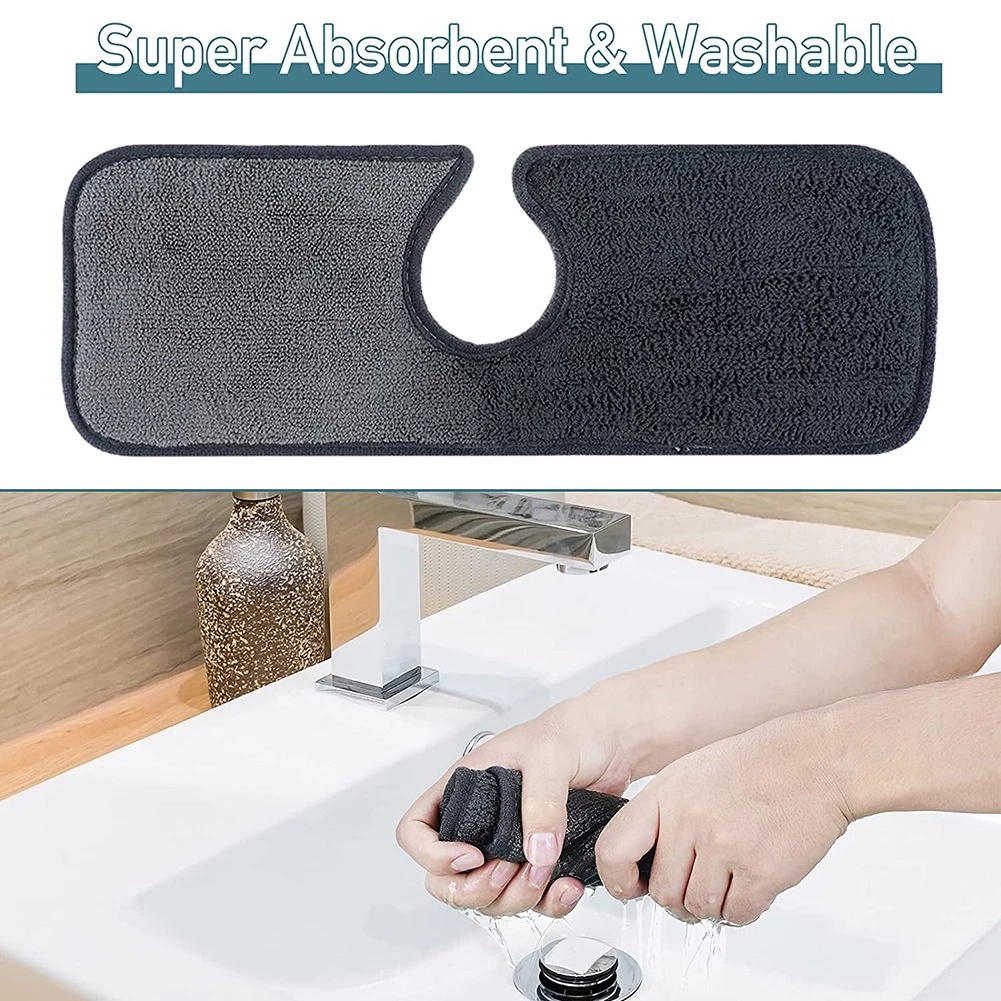 Miếng Lót Vòi Nước Bồn Rửa Chén / Nhà Bếp / Phòng Tắm Bằng Sợi Micro Thấm Hút Tốt Chất Lượng Cao