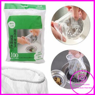 COMBO 200 túi lọc rác bồn rửa chén rửa bát