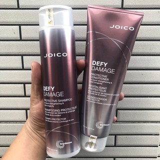 🌾Best Seller🎋Dầu gội xả ngăn ngừa & chống hư tổn JOICO DEFY DAMAGE PROTECTIVE 300ml/250ml ( New 2021 )