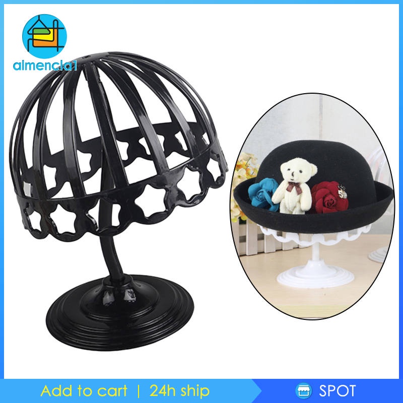 Giá đỡ trưng bày mũ bảo hiểm tóc giả sáng tạo tiện lợi