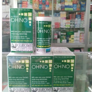 Viên ngậm cai thuốc lá OHNO Việt Phúc