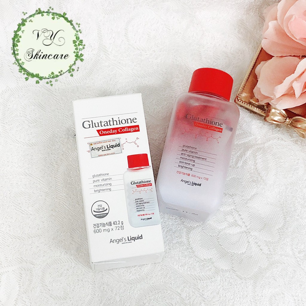 Viên Uống Trắng Da Angel’s Liquid Glutathione Ever Collagen