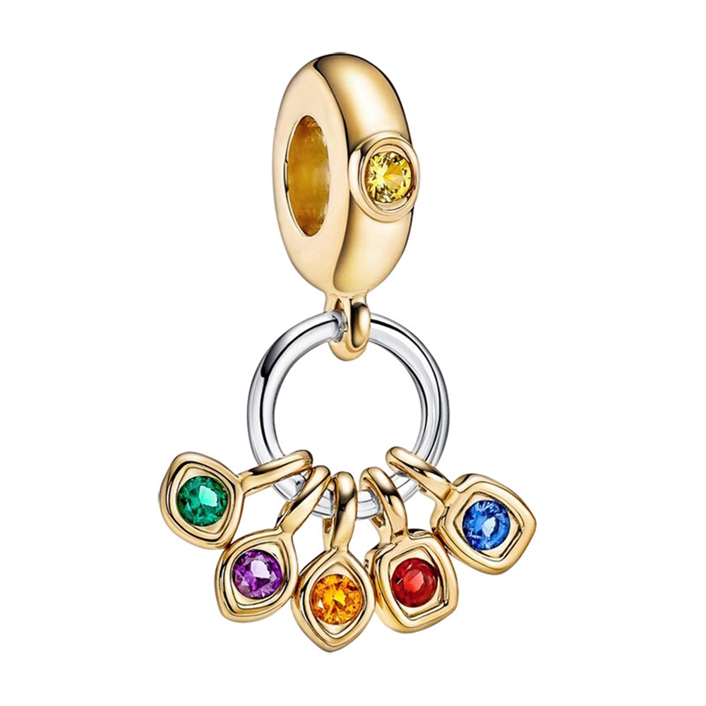 Mặt Dây Chuyền / Vòng Tay / Móc Khóa Thủ Công Hình Anh Hùng Marvel Thời Trang DIY