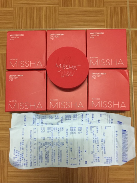 CUSHION MISHA ĐỎ[ HÀNG CHÍNH HÃNG KÈM BILL] | BigBuy360 - bigbuy360.vn