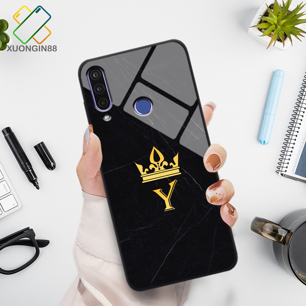 Ốp lưng VSMART JOY 2+ / JOY 3 in 3D hình chữ cái vân đá cẩm thạch