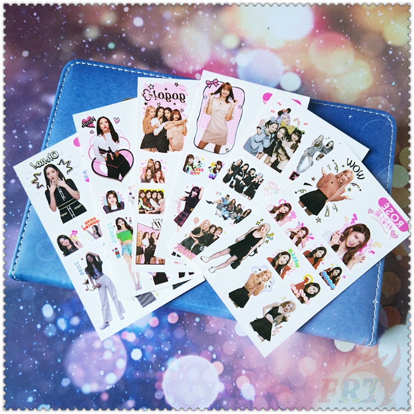 ✿ KPOP Superstar Mini Temporary Tattoo Stickers ✿ 1Sheet Waterproof Tattoos for Sexy Arm Clavicle Body Art Hand Foot