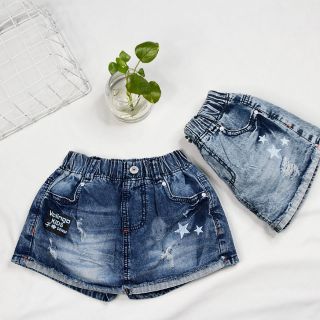 combo Quần short jeans giả váy cho bé gái sự thoải mái, năng động mà vẫn điệu đà, nữ tính