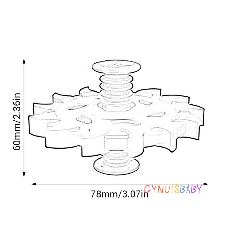 Con Quay Đồ Chơi Fidget Spinner Adhd Cho Trẻ Em / Người Lớn