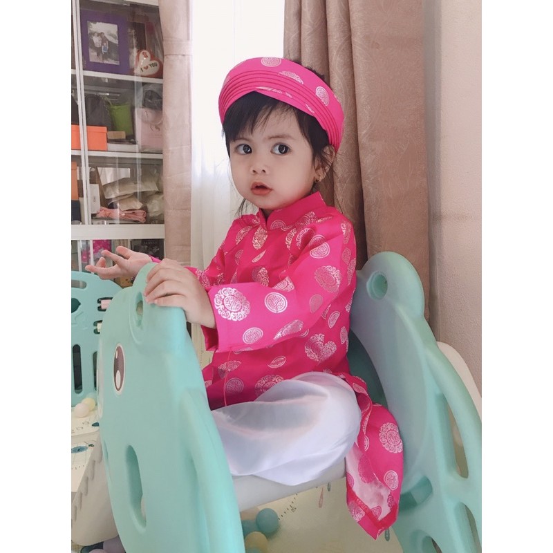 Mấn Phối Áo Dài Cho Bé Trai và Bé Gái