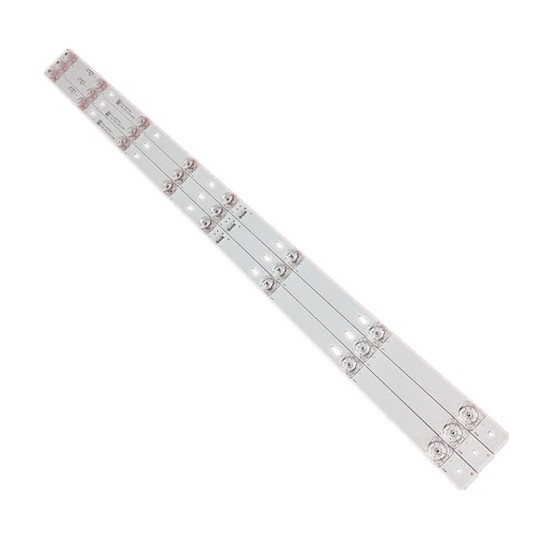TCL 43P2 #43S62 - Bộ 3 thanh 8 Led vuông 78cm cho tivi TCL 43S62 43P62 43S6000 43S6100 43D2900 43S4900 và các dòng tương