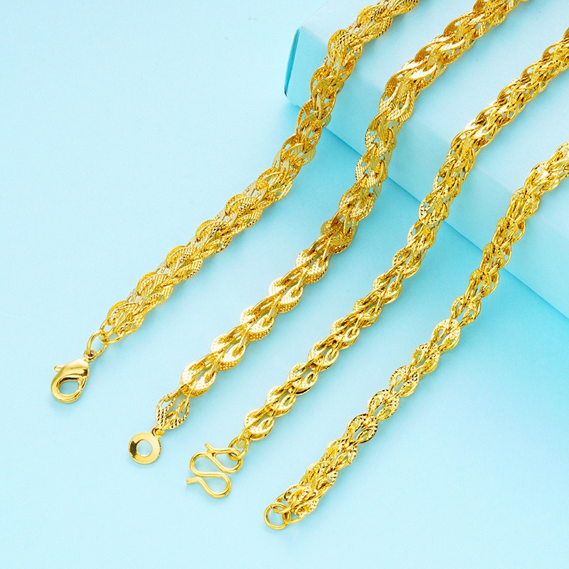 Dây Chuyền Long Phụng Nữ V251 Mạ Vàng NaMoo Jewelry