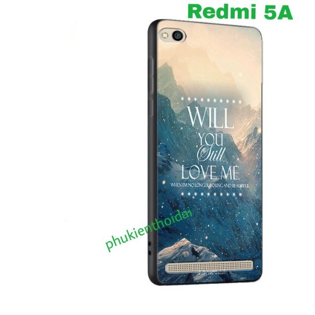 Xiaomi Redmi 5A ốp lưng dẻo TPU in 3D cao cấp