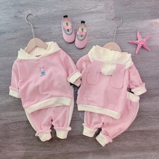 3 set nhung tăm hồng cho bé