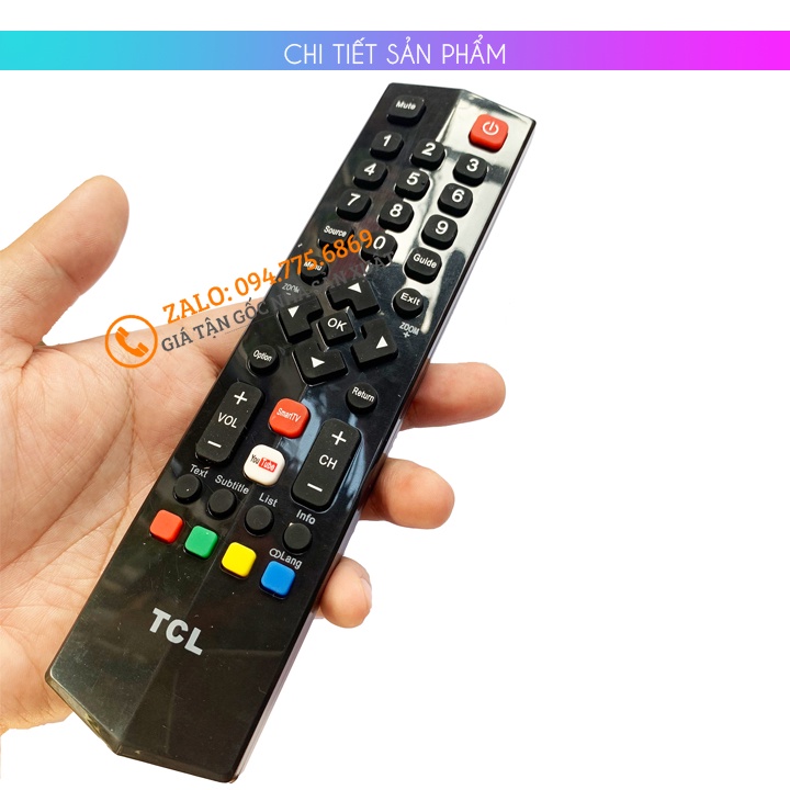 [ Hàng Zin Tốt ] Điều Khiển Tivi TCL Smart Tivi - Remote Tivi TCL Tương Thích Tất Cả Các Loại Tivi