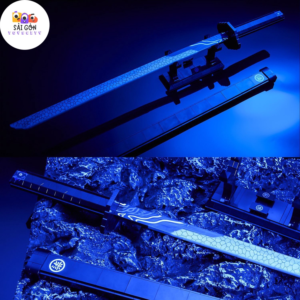 Đồ Chơi Lắp Ráp Xếp Hình Mô Hình Thanh Kiếm Magiced Blade Knife Của Killer Seven DK1505 Với 853 PCS