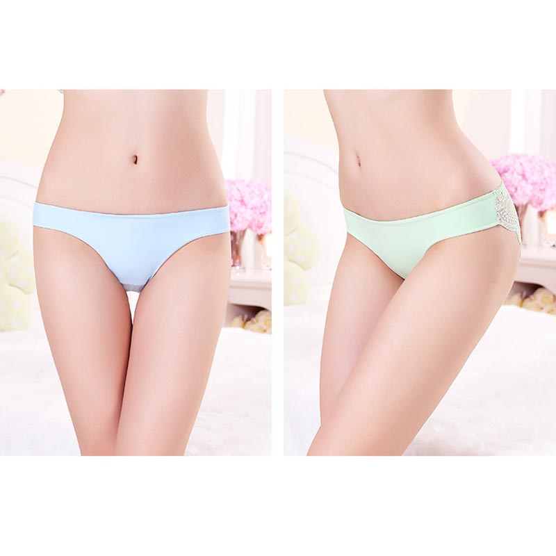 Bộ 5 quần lót ZXYOUPING phối ren họa tiết da báo gợi cảm cho nữ