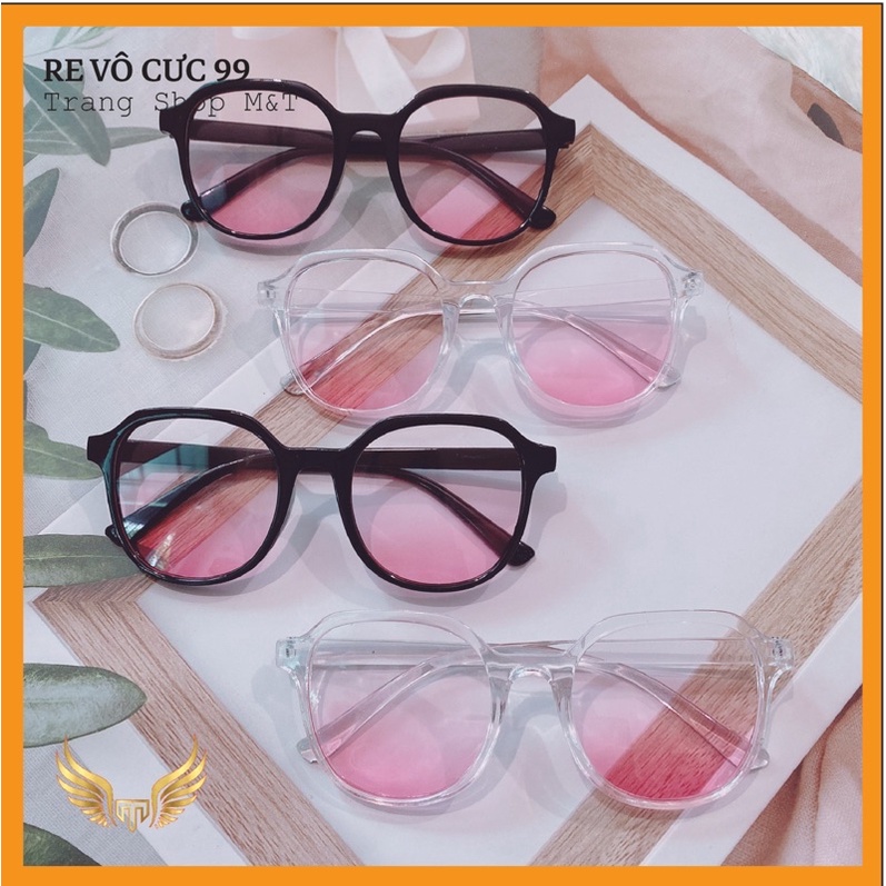 Kính má hồng pinky đáng yêu