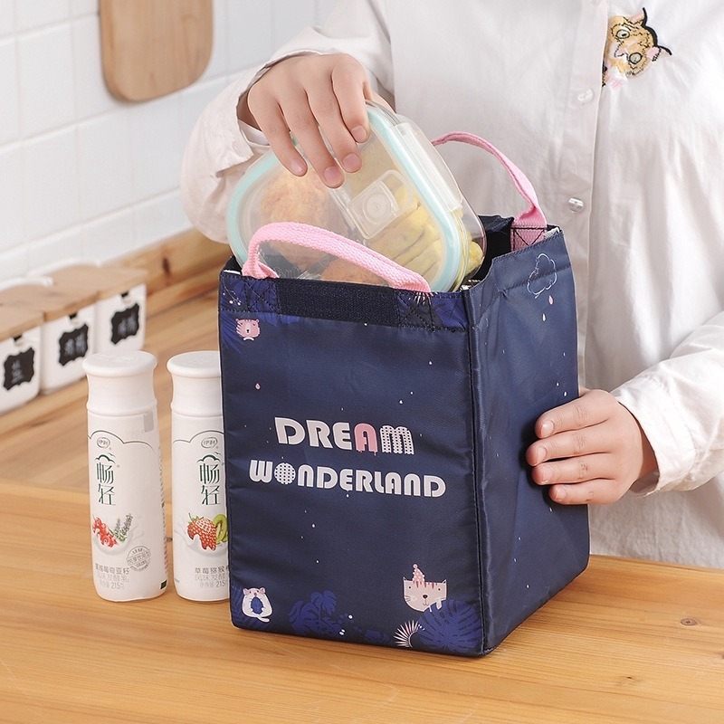 Insulated bag for students with large capacity