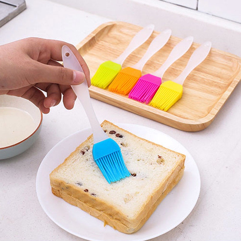 Chổi quét dầu, quét mỡ, quét mặt bánh bằng silicon chịu nhiệt - Cây cọ quét đồ nướng tiện lợi VS STORE