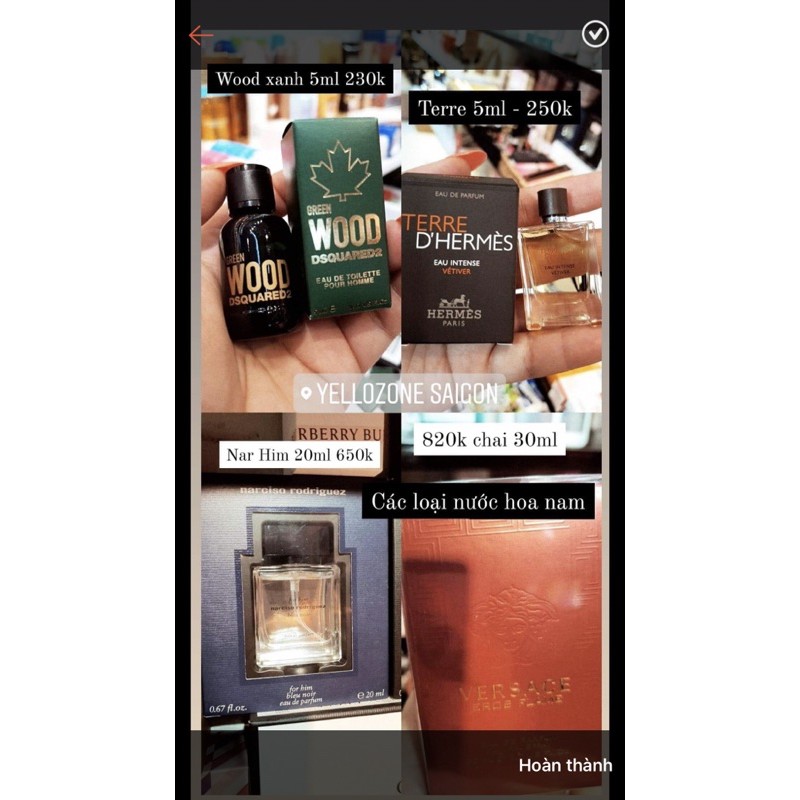 Nước hoa nam mini thơm siêu đỉnh SALE | BigBuy360 - bigbuy360.vn