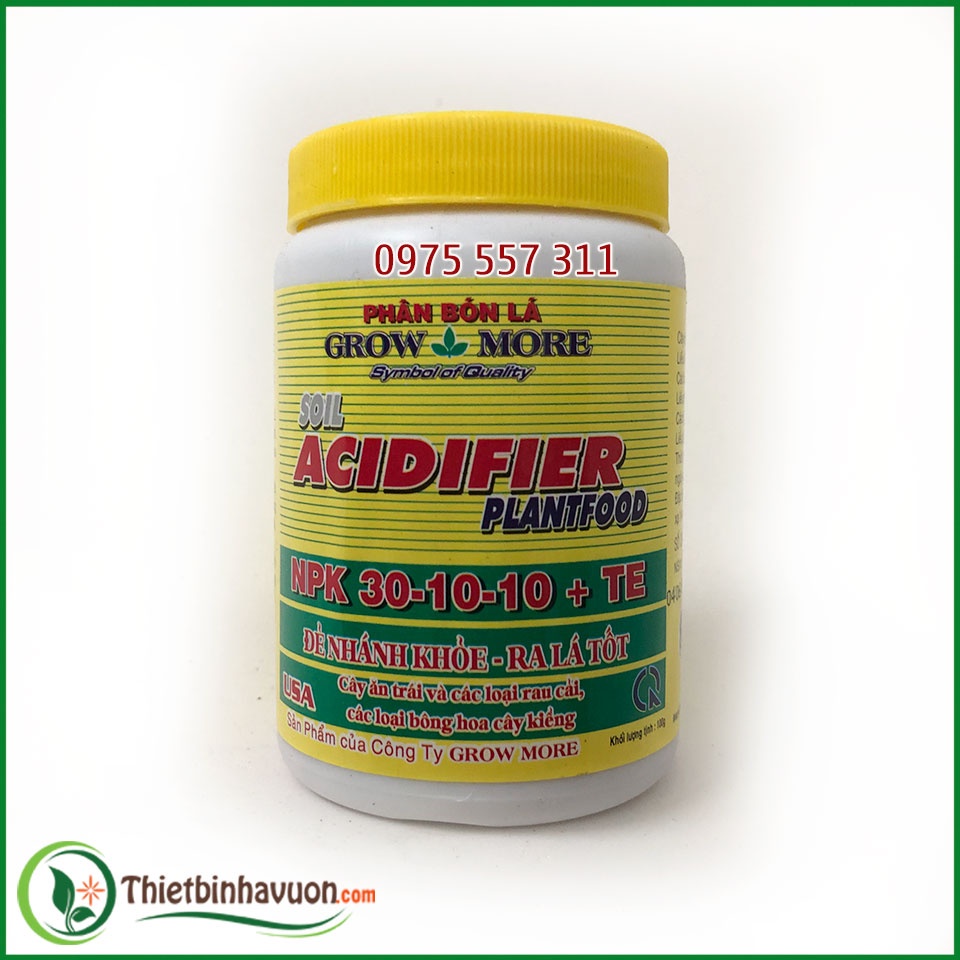 [Có bảo hành] phân bón lá growmore 30 10 10 giúp cây vươn chồi phát triển nhanh chóng