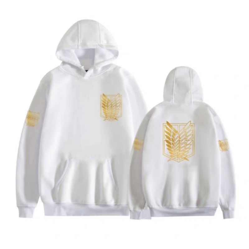 ( Mẫu Mới) Áo Hoodie Dài Tau Hoạt Hình Anime Attack On Titan Nam Nữ Unisex | BigBuy360 - bigbuy360.vn