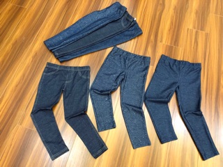 Quần legging giả Jeans