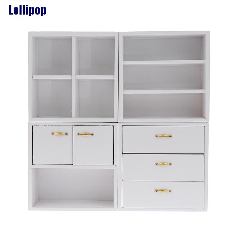 Tủ Gỗ Mini Tỉ Lệ 1: 12 Trang Trí Nhà Búp Bê