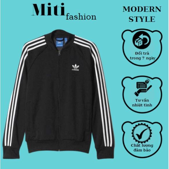 Áo khoác adidas nam nữ 3 sọc , chất nỉ ,dày dặn MITI !