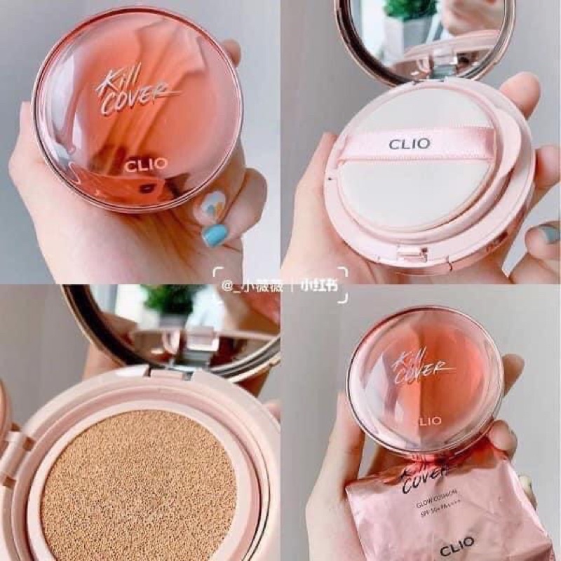 Phấn Nước CLIO KILL COVER GLOW Cushion SPF50+ PA+++