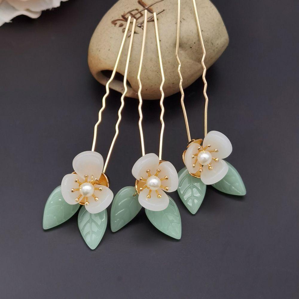 ANEMONE Trâm Cài Tóc Hình Hoa Phong Cách Trung Hoa Cổ Điển Cho Nữ