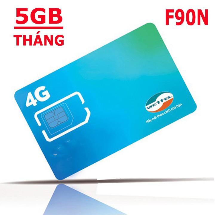 Sim 4G Viettel F90 - Gọi Tẹt Ga, Giá Siêu Rẻ