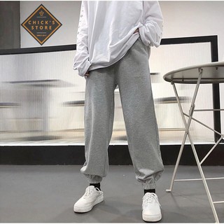 Quần jogger màu xám