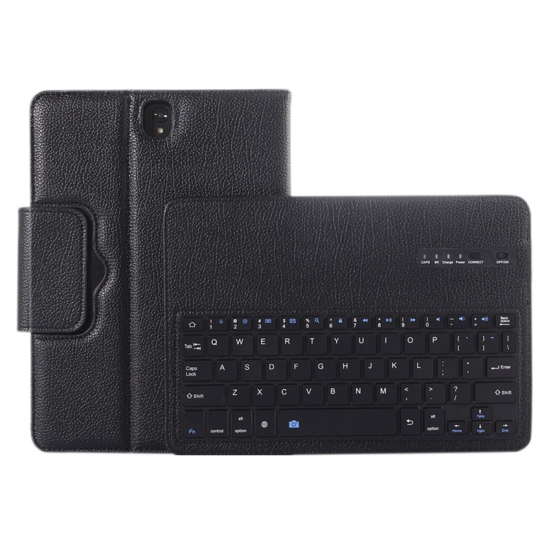 Mới Bao Da Máy Tính Bảng Tích Hợp Bàn Phím Bluetooth 2 Trong 1 Có Thể Tháo Rời Cho Galaxy Tab S3 9.7 / T820 Giá Đỡ